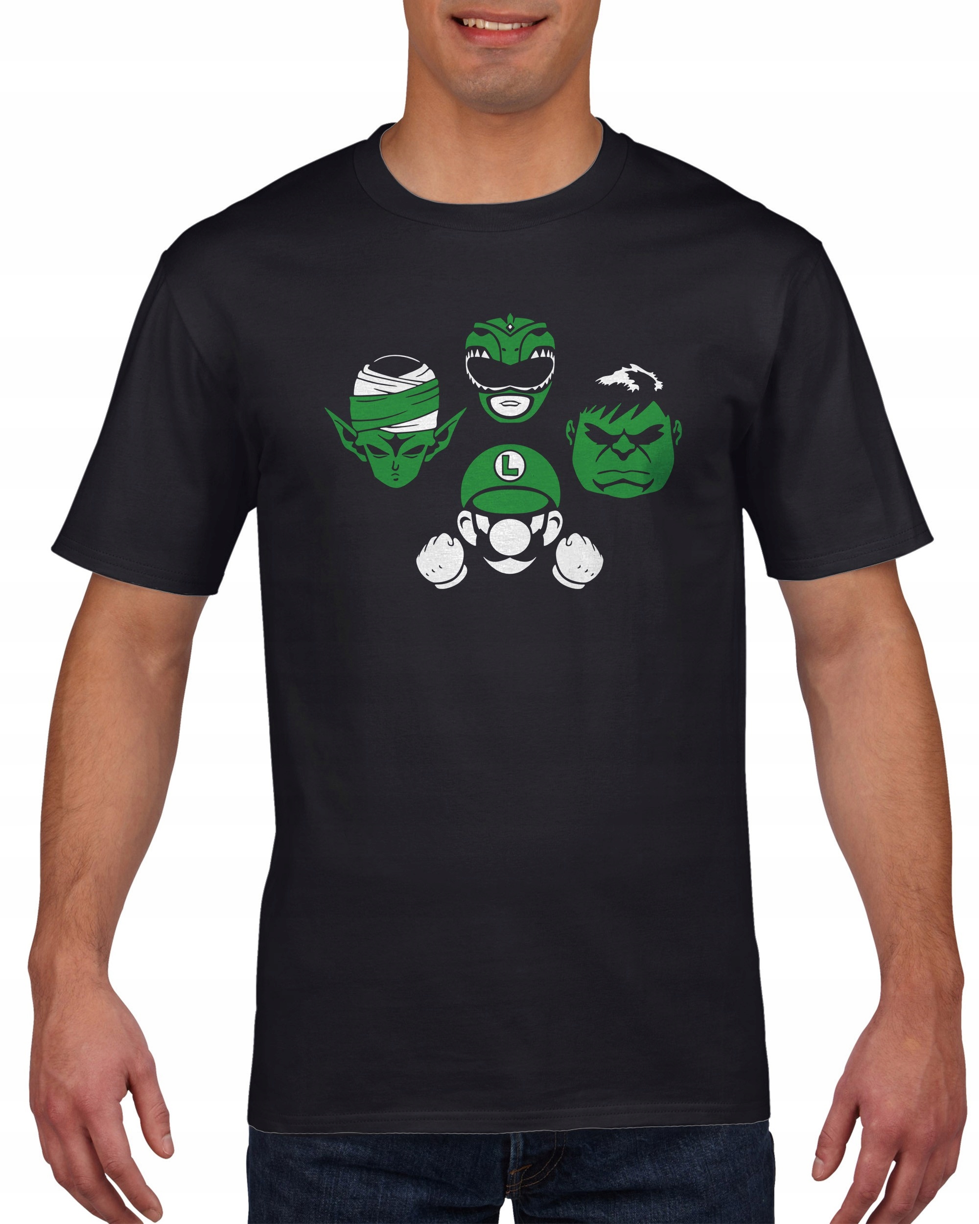 

Koszulka męska Hulk Luig Green Power Rangers c M
