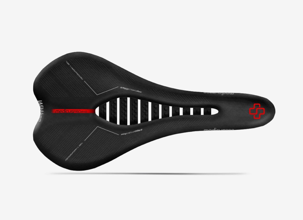 Sedlo Wittkop Medicus PROevo 7.0 Mtb Černé, 135