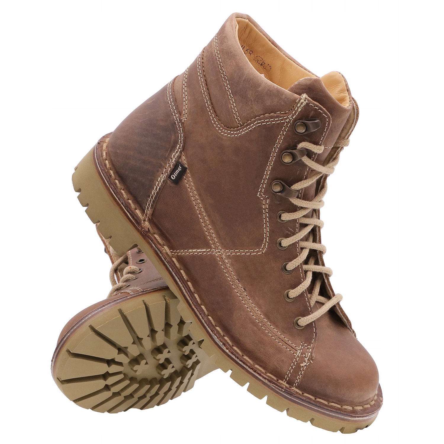 Zimní obuv Otmęt pro mládež celokožené boty OT-425 euro obuv