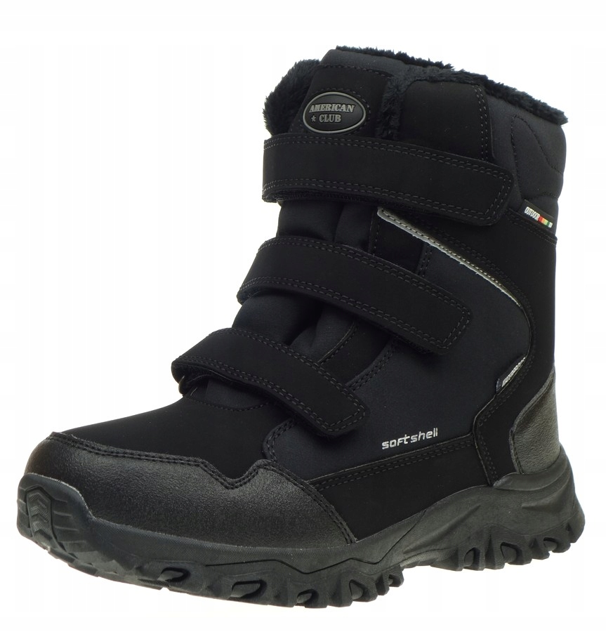 Vysoké Sněhule Zimní boty American SoftShell na suchý zip Outdoor 40