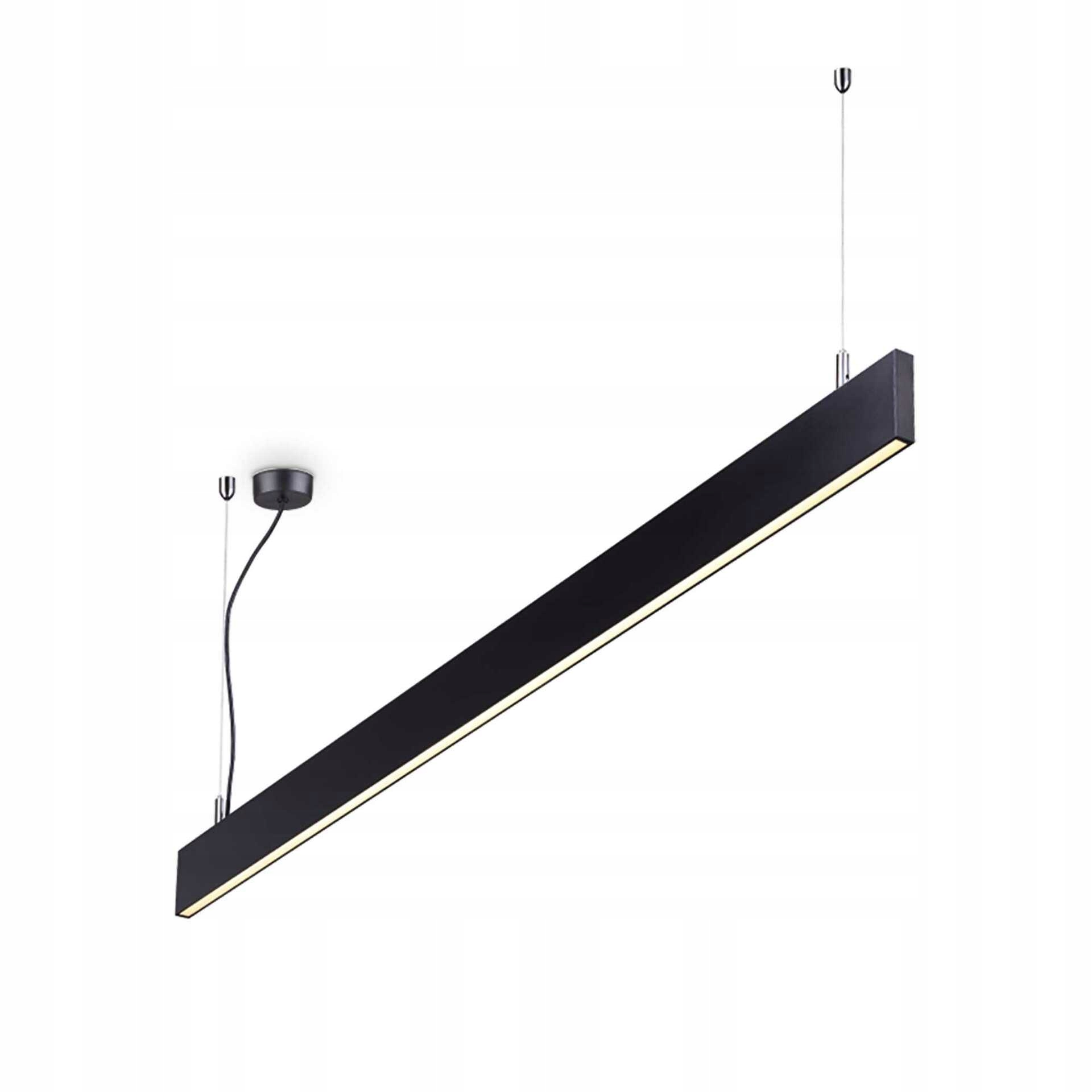 Led Závesné lineárne svietidlo Ideal Lux Linus Sp Bk 241975 34W 1950lm IP20