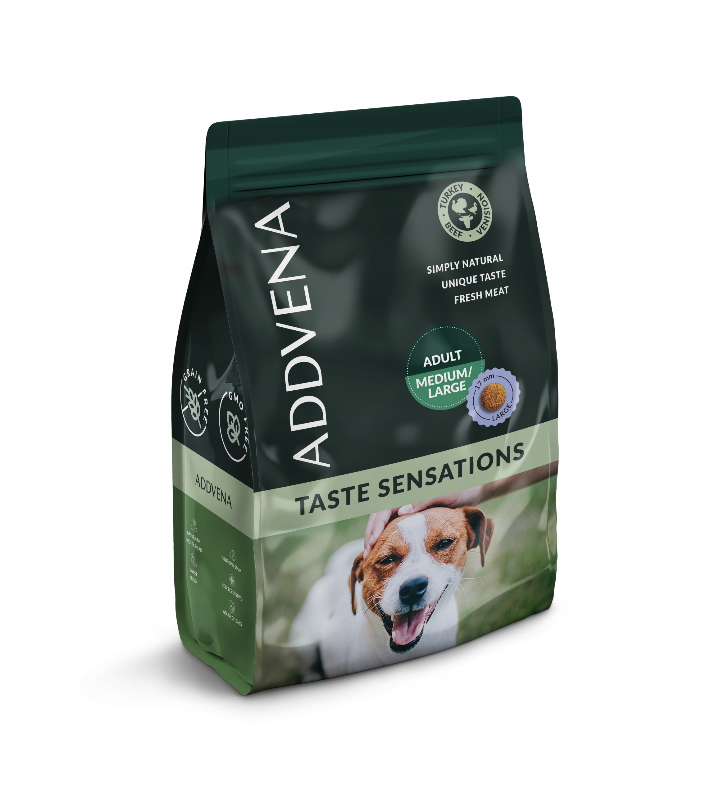 Addvena Taste Sensations Adult Medium/Large 2,5kg