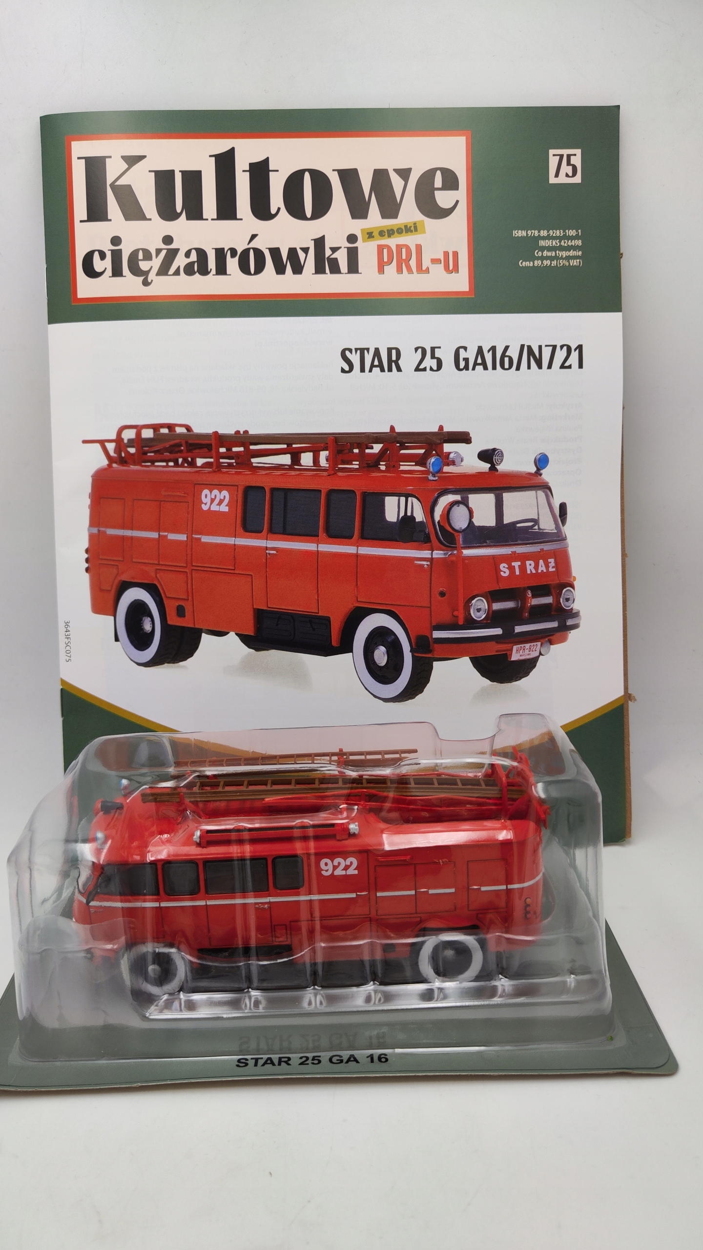 Star 25 GA16/N721 Nákladní vozidla Prl č.75 1:43