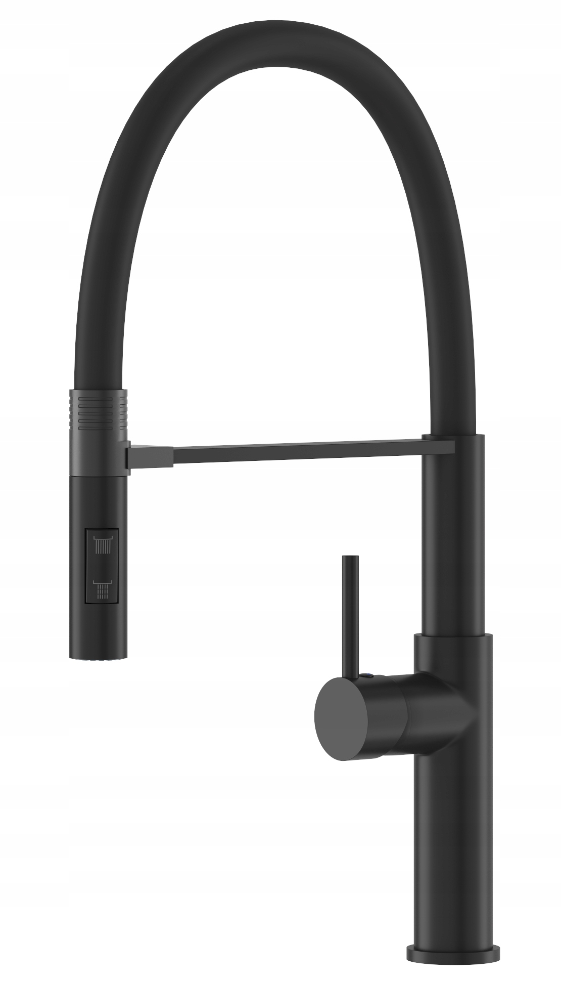 Kuchynská Batéria, Flexibilný Kohútik, Čierna Výtoková Vložka, Moderná Ohybná Soria