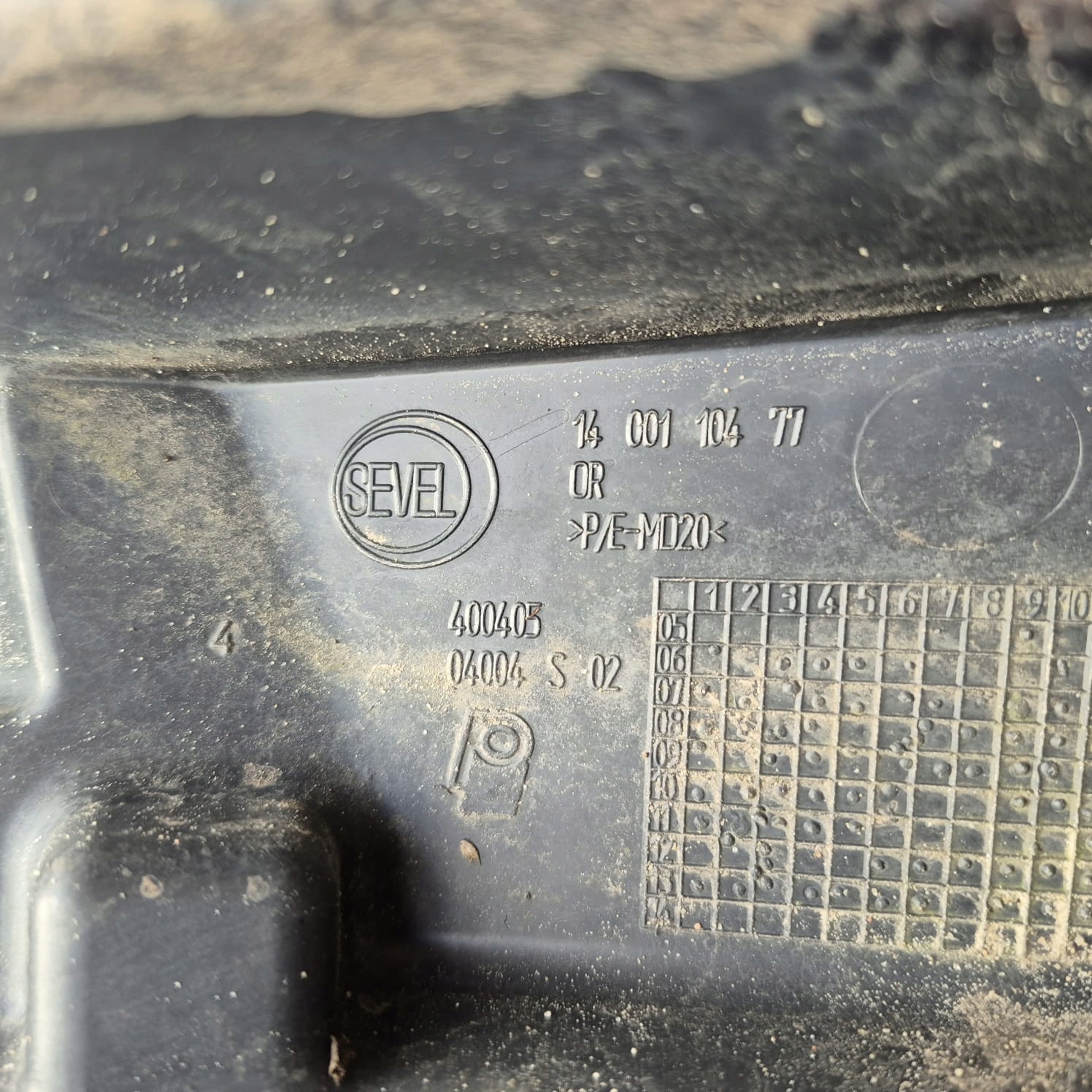 příčka nárazníku předek FIAT SCUDO JUMPY EXPERT 06- 1400110477
