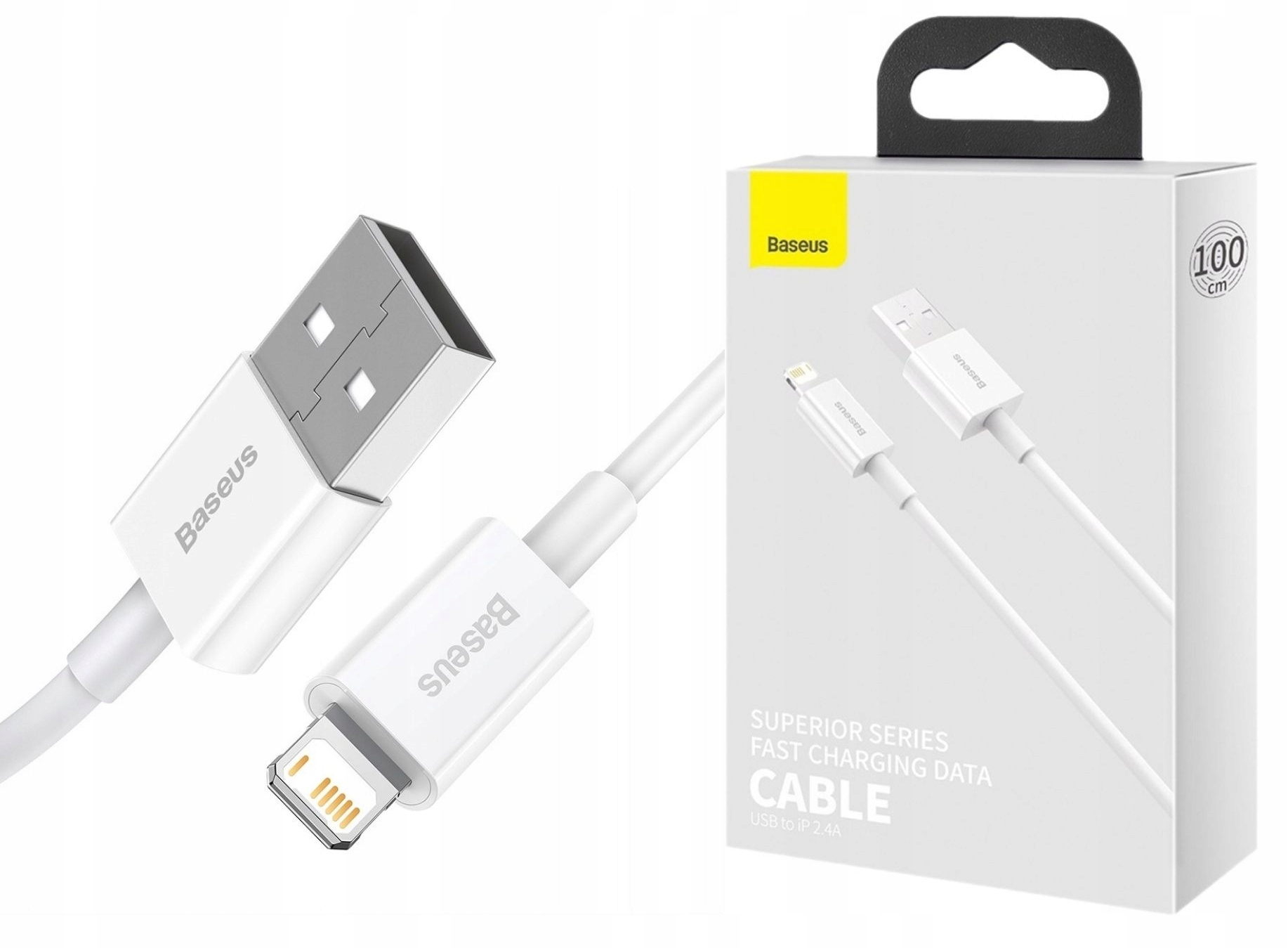 

Kabel Baseus Superior, Usb-a Lightning, 2,4A, 1m