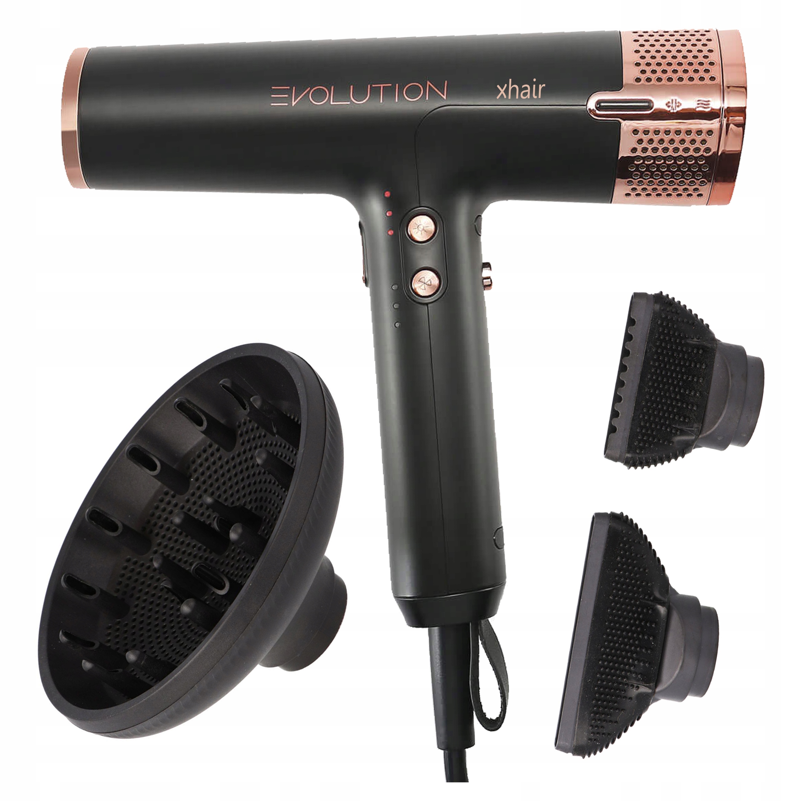 MOcna Kadeřnická fén na vlasy s ionizací Tichá Lehká Profesionální