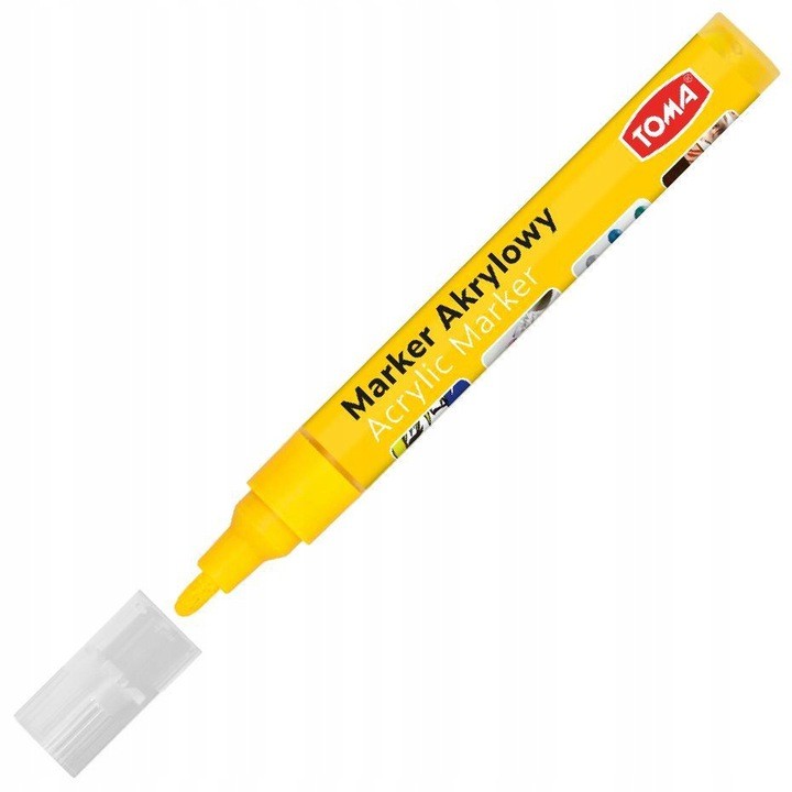 

Marker akrylowy Żółty 2,5 mm TO-402 Toma