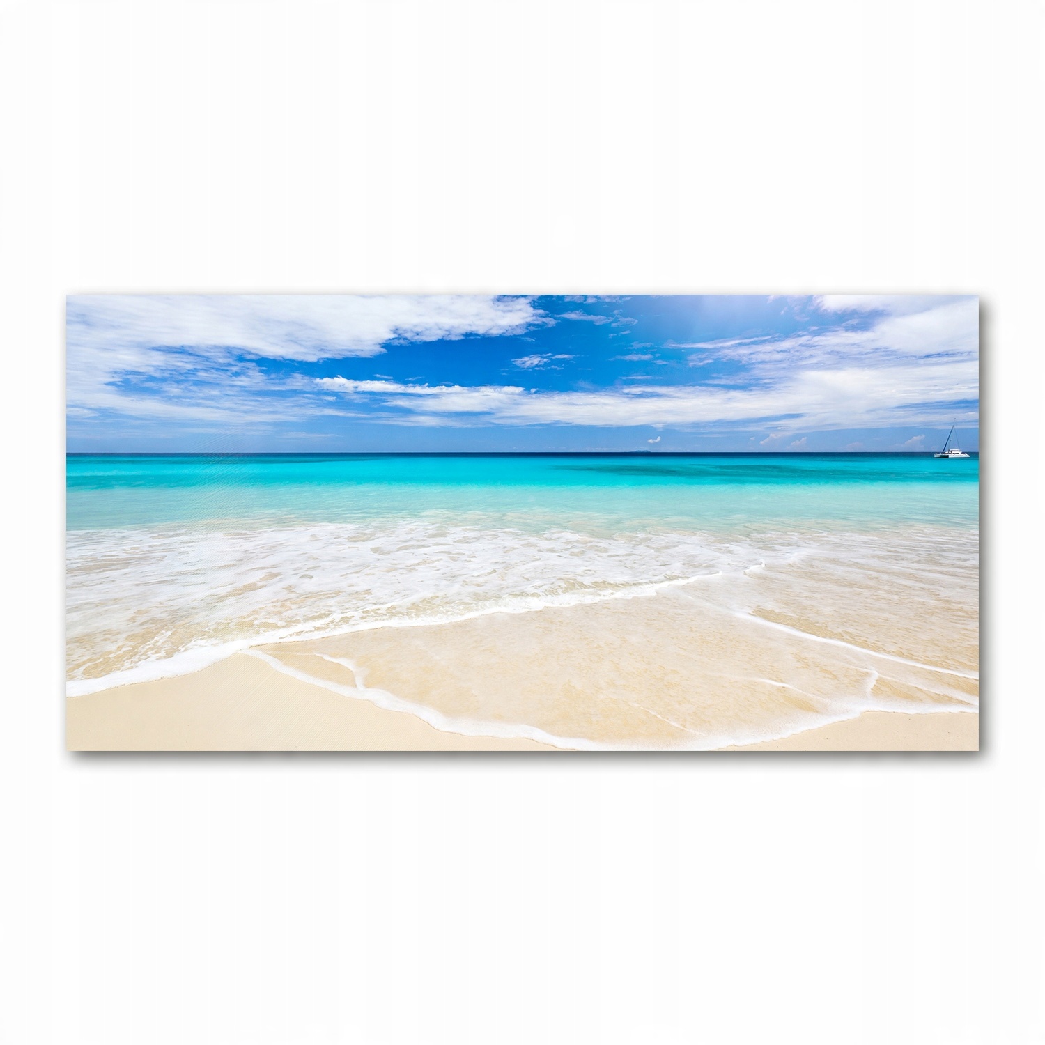 

Foto obraz szkło akryl Tropikalna plaża 120X60 cm