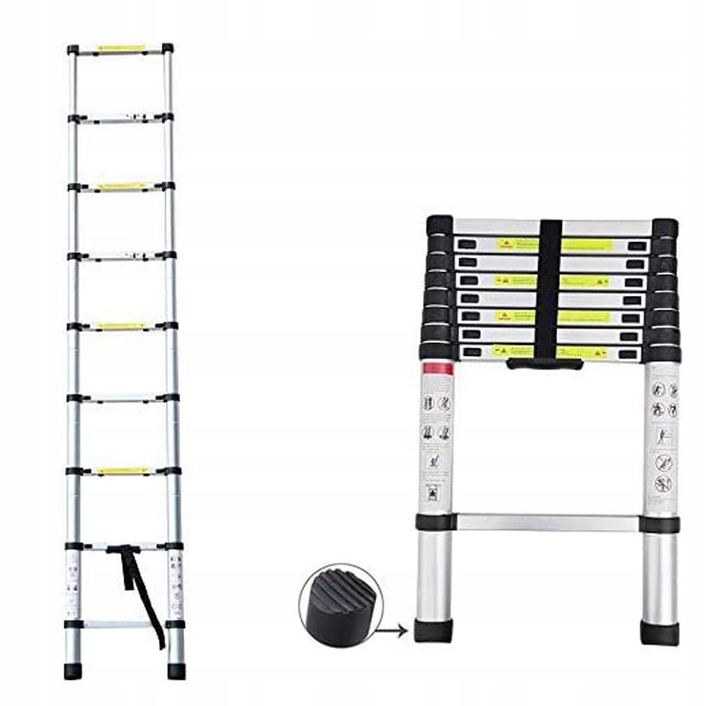 

Drabina Teleskopowa 2,6m 150kg Nowa Generacja