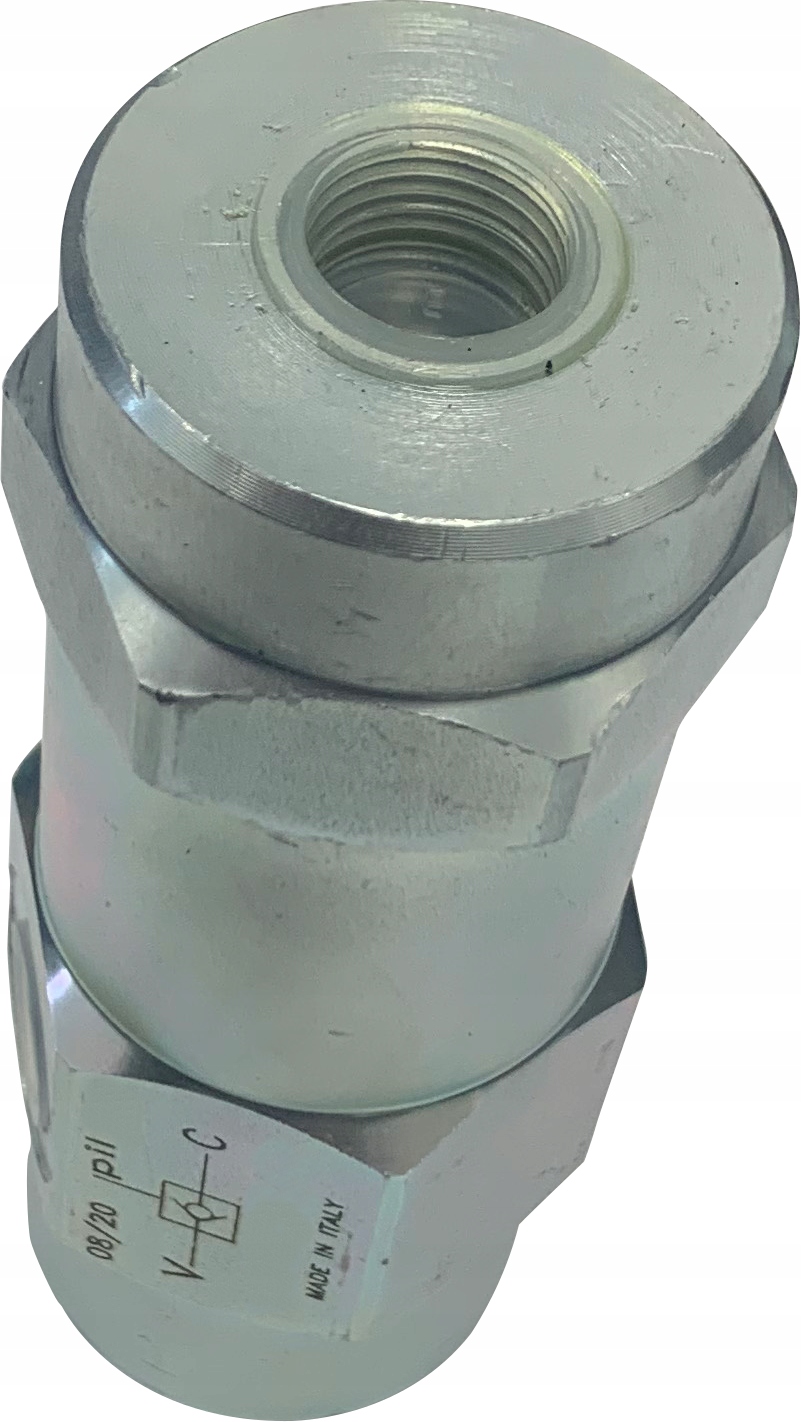 ZAWOR HYDRAULICZNY ZWROTNY VBPSL 1 2 45L ZAMEK Part number 0332 VBPSL 45L