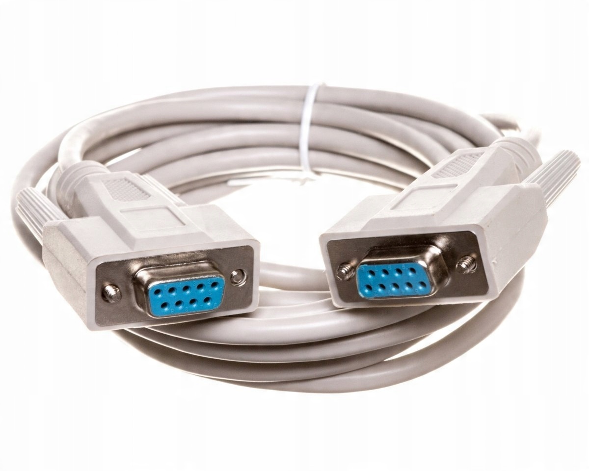 

Kabel RS232 Sub-D9 (f) Sub-D9 (f) 3m beżowy