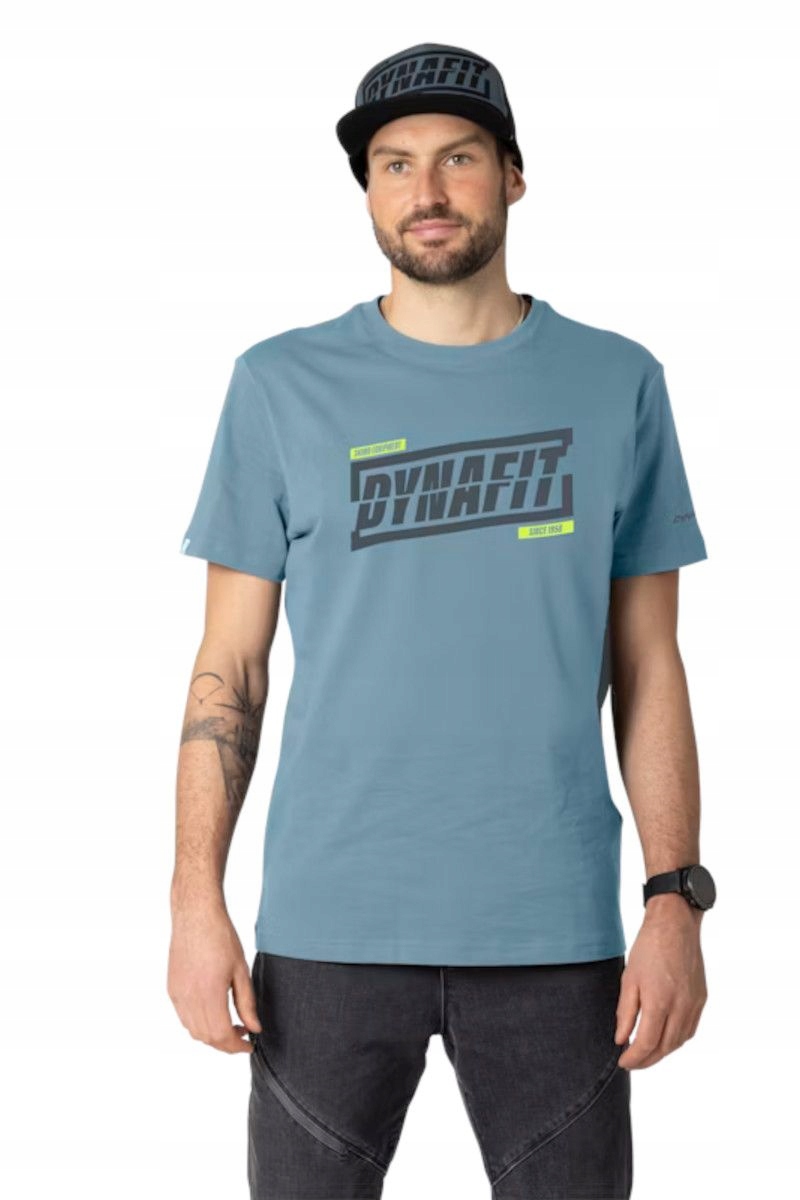 Dynafit Pánská trekingová košile Graphic Cotton modrá 48_M