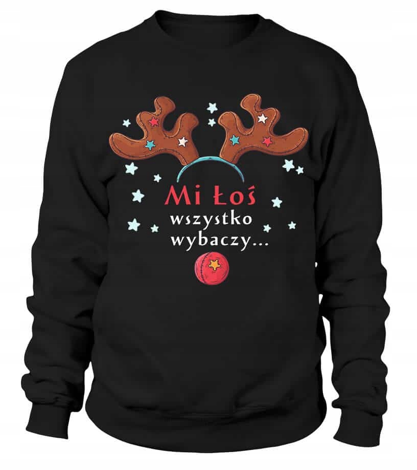 Dámská Mikina Moose Forgives Everything 2XL černá