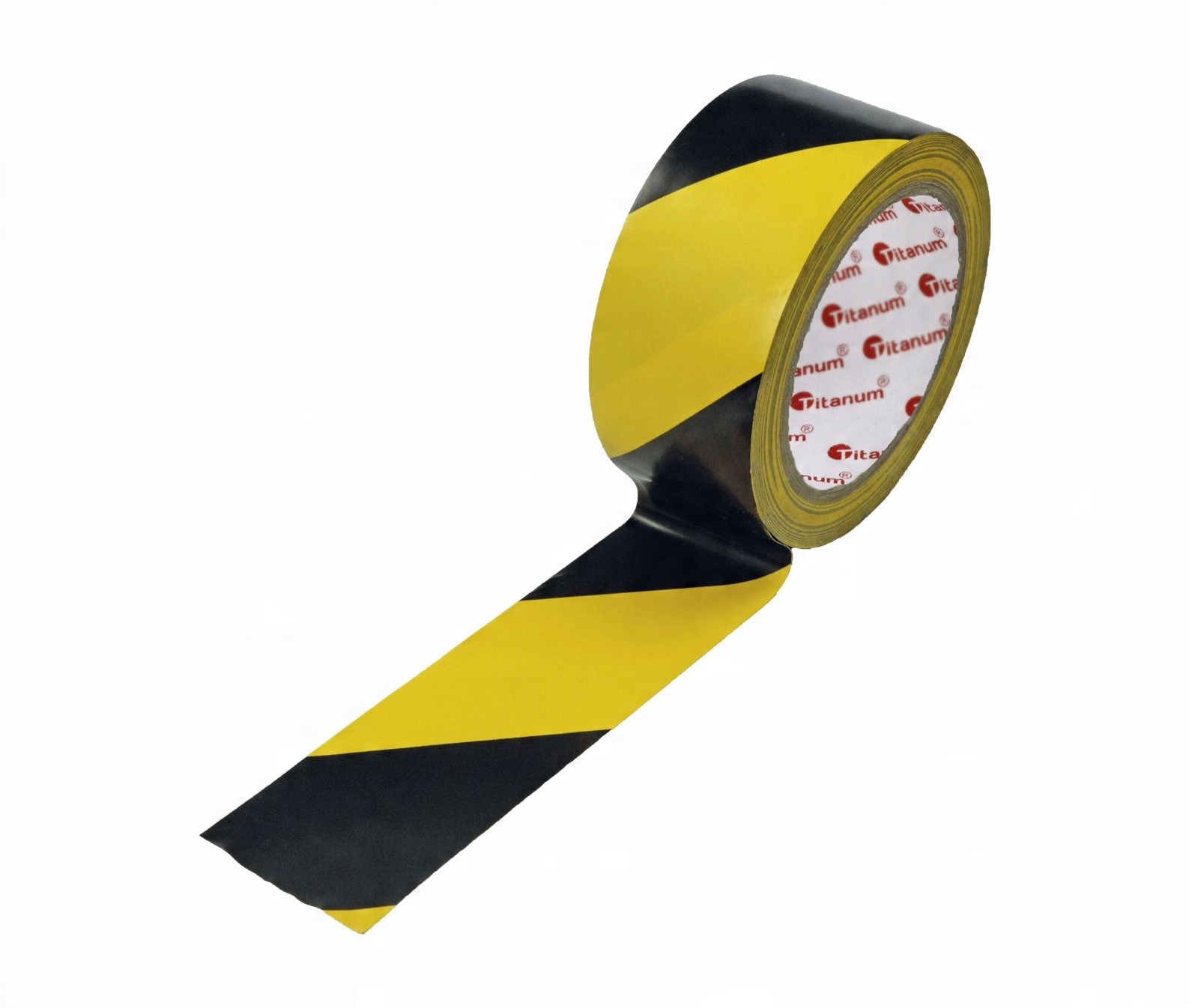 

Taśma ostrzegawcza czarno-żółta 48mm 20m Titanum