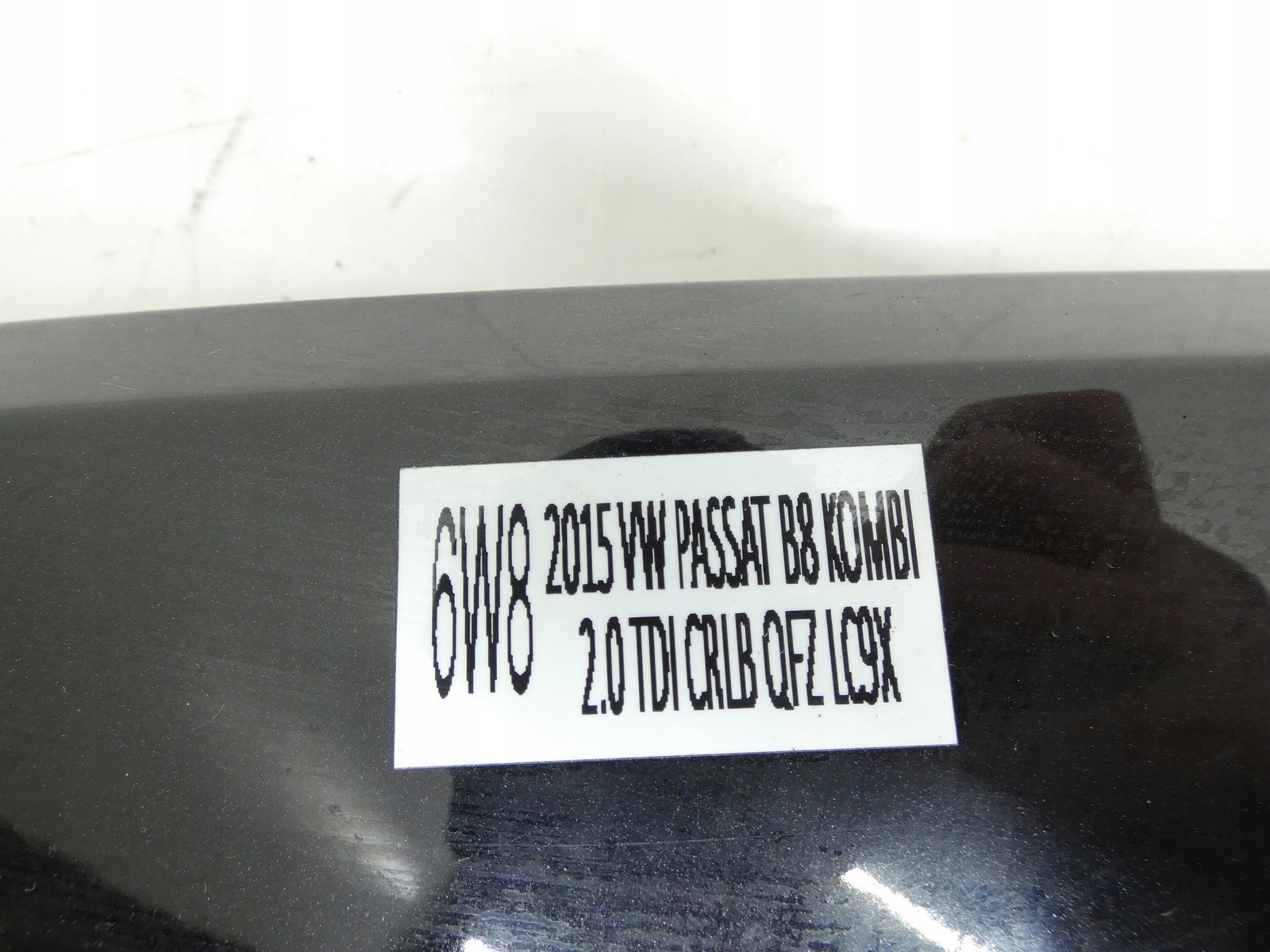 fender left front front VW PASSAT B8 sedan KOMBI LC9X
