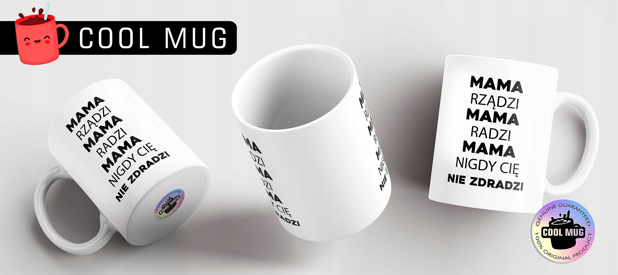 KUBEK NA DZIEŃ MAMY MATKI PREZENT UPOMINEK URODZINY MARKOWY WZORY JAKOŚĆ Marka inna