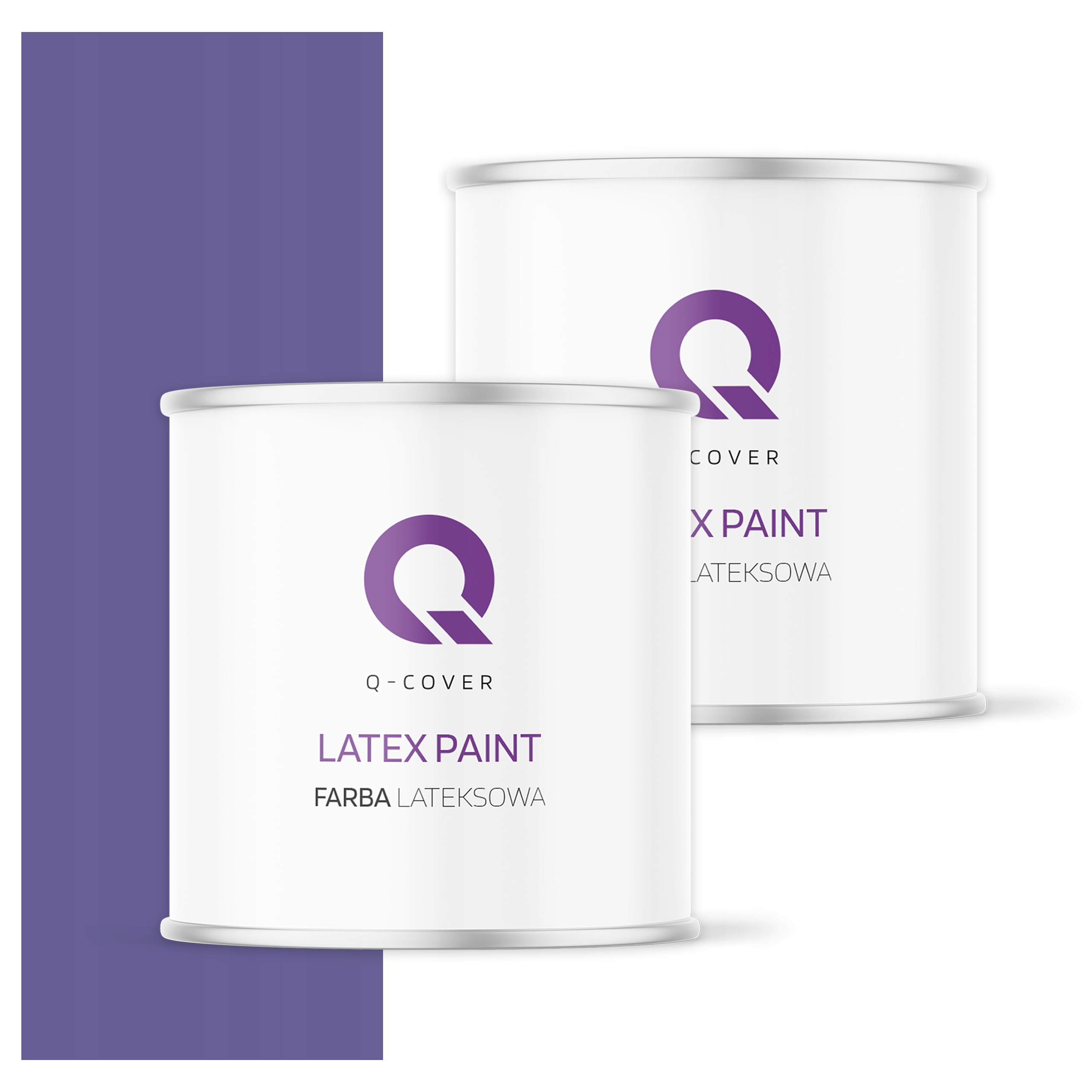 Barva vnitřní stropní barva 2L Hluboká matná Fialová Tmavá H2613