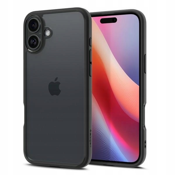 Spigen Ultra Hybrid iPhone 16 6.1" matný černý/černý ACS08201