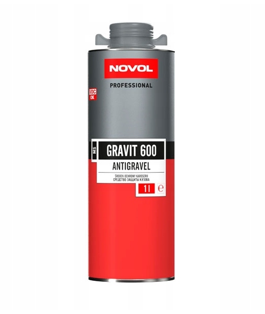 

Novol Gravit 600 Baranek do Karoserii Czarny 1L