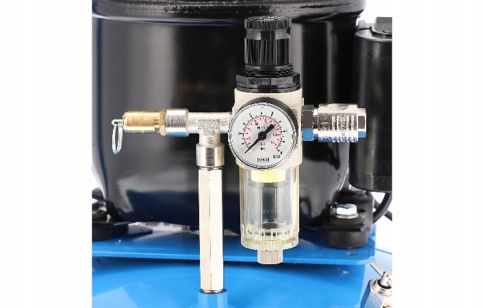 Airpress L50-24 SILENT 40dB Sprężarka 40L/min 24L Typ kompresor olejowy