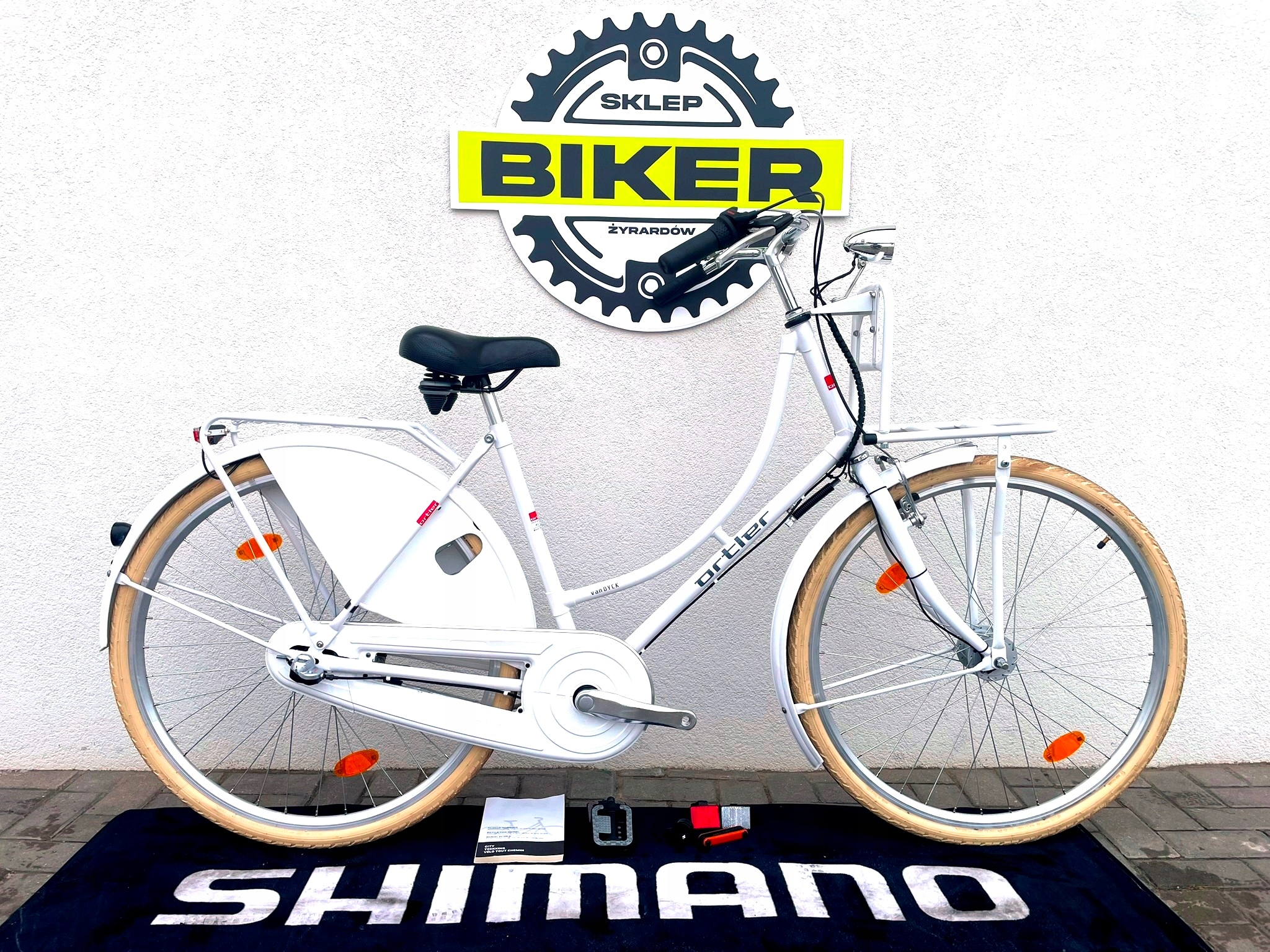 Rower Miejski Ortler Van Dyck 28" Rama 50cm Stylowy Retro Shimano Nexus