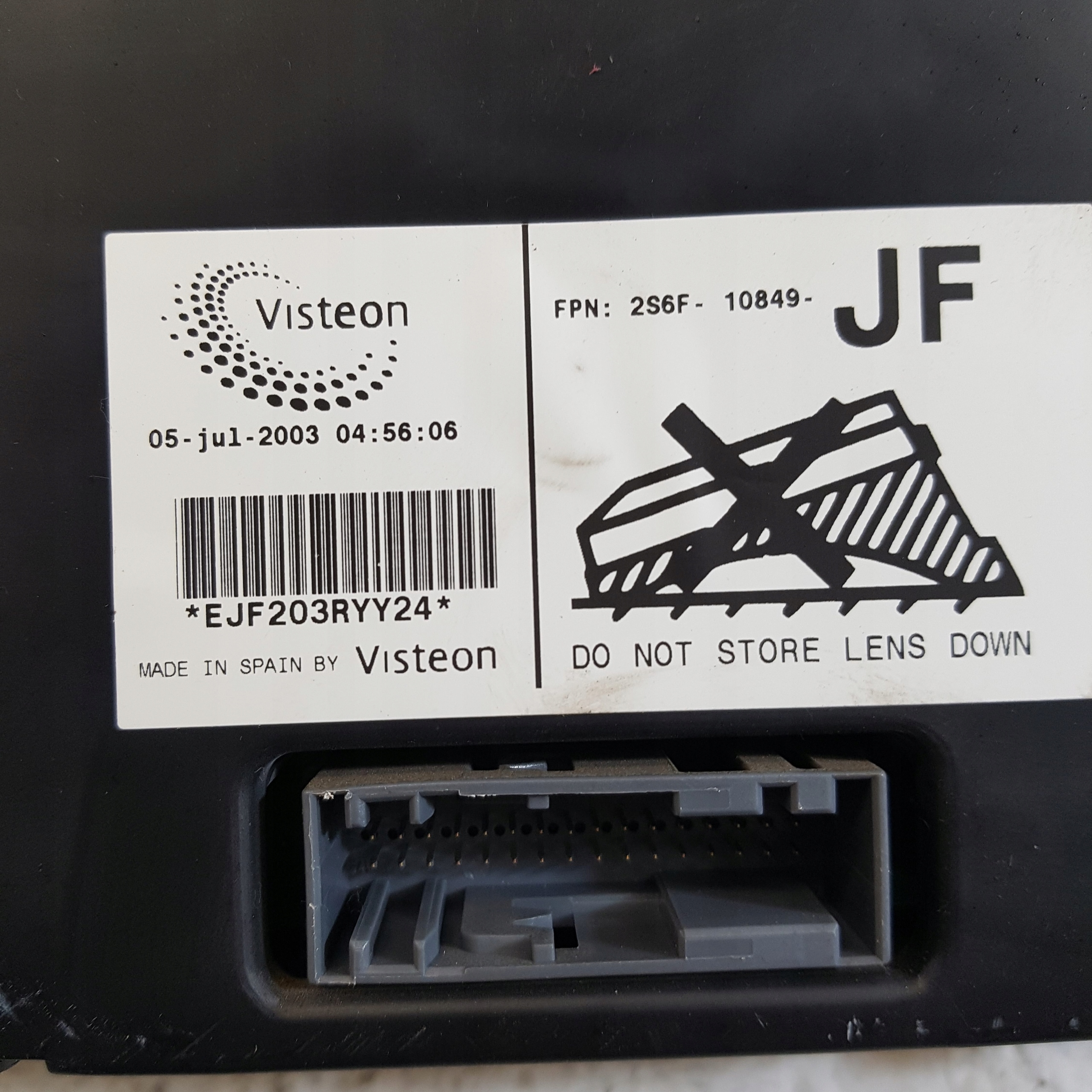 dials dials FORD FUSION 1.3 B 2S6F-10849-JF