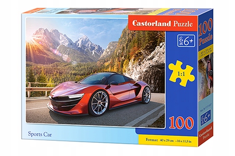 

Castor Puzzle 100 Sports Car Auto Sportowe