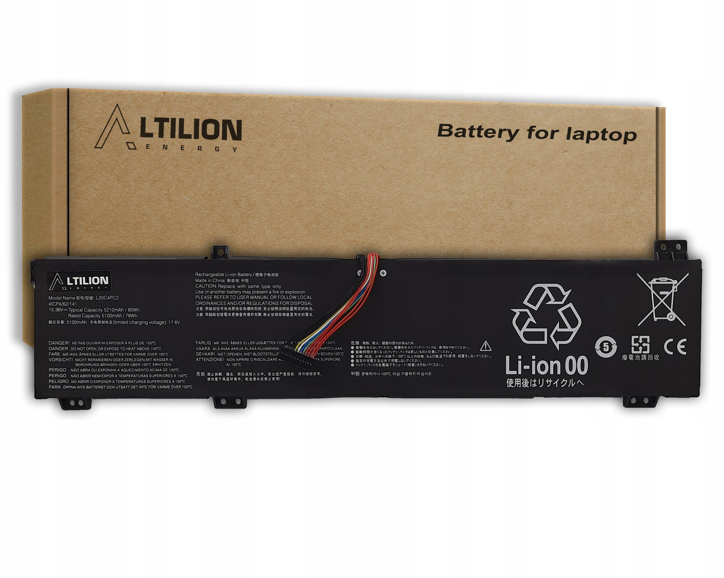 Batéria L20C4PC2 L20M4PC2 Lenovo Legion 5-17ITH6 5-17ACH6 R7000 Y9000