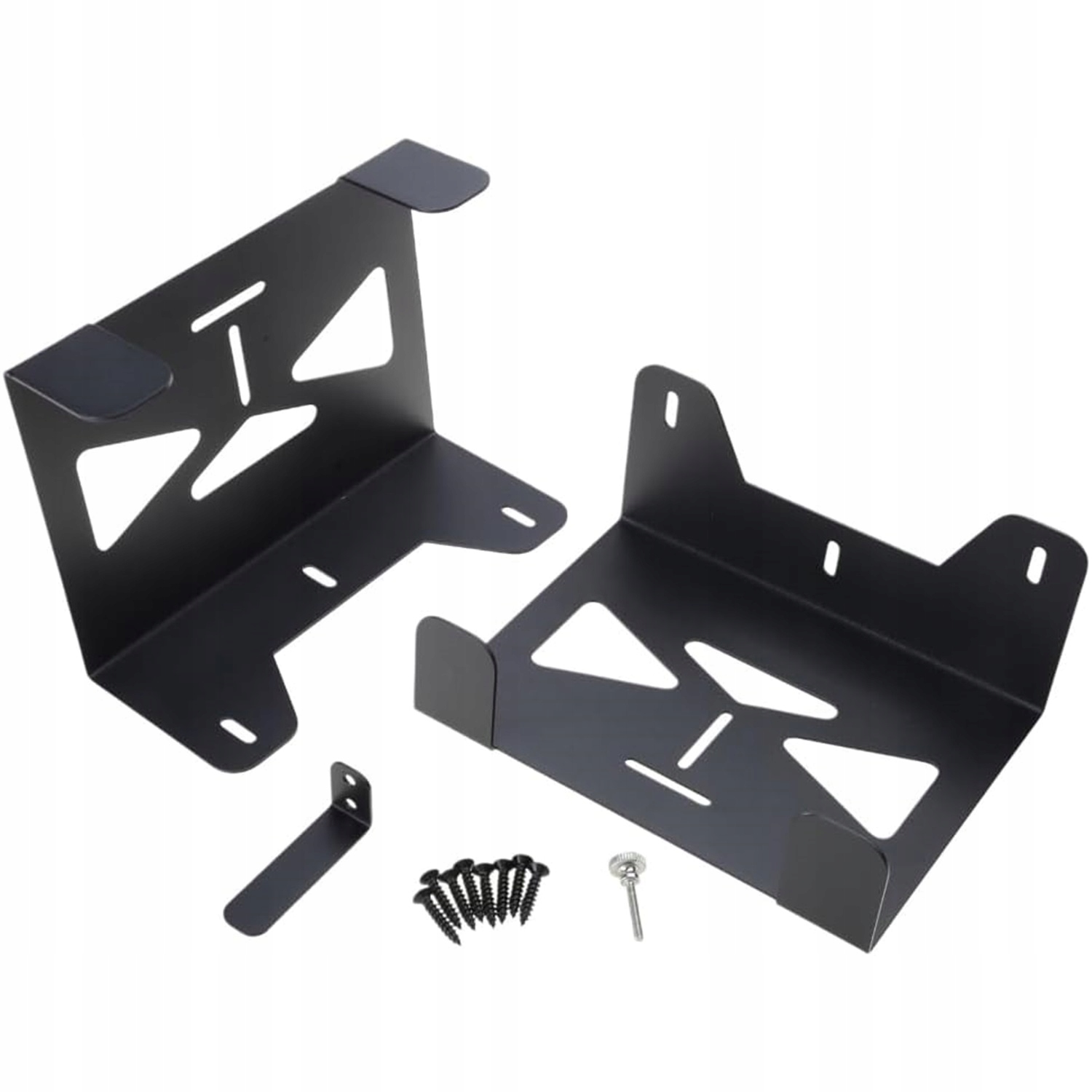 UCHWYT STOJAK POD BIURKO DO PS5 PS5 SLIM METALOWY CZARNY SOLIDNY MOCNY