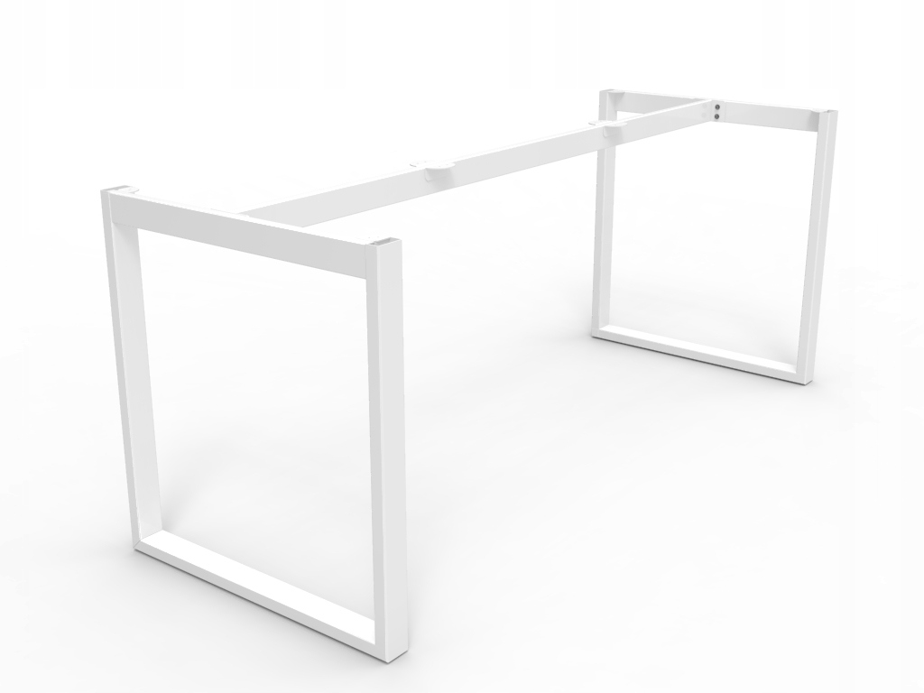 Stelaż metalowy do biurka stołu stalowy loft biały 170x60