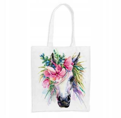 Torba na zakupy z własnym nadrukiem eko full print Materiał poliester