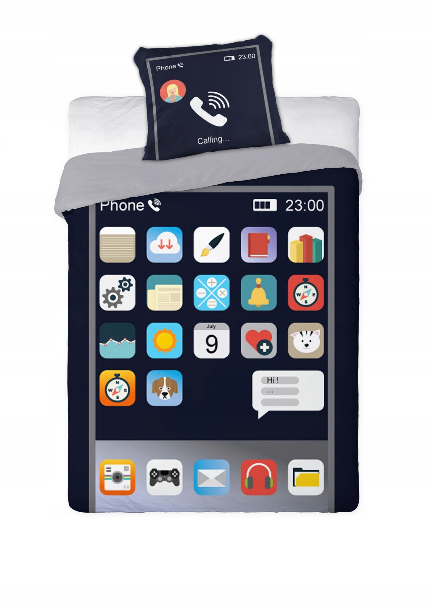 

pościel młodzieżowa 140x200 Telefon Iphone komórka