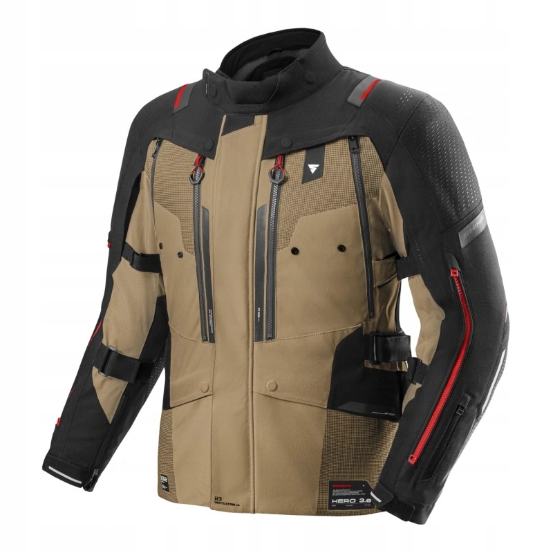 Motocyklová bunda Shima Hero 3.0 G2 Sand Brown hnedá turistická Darčeky