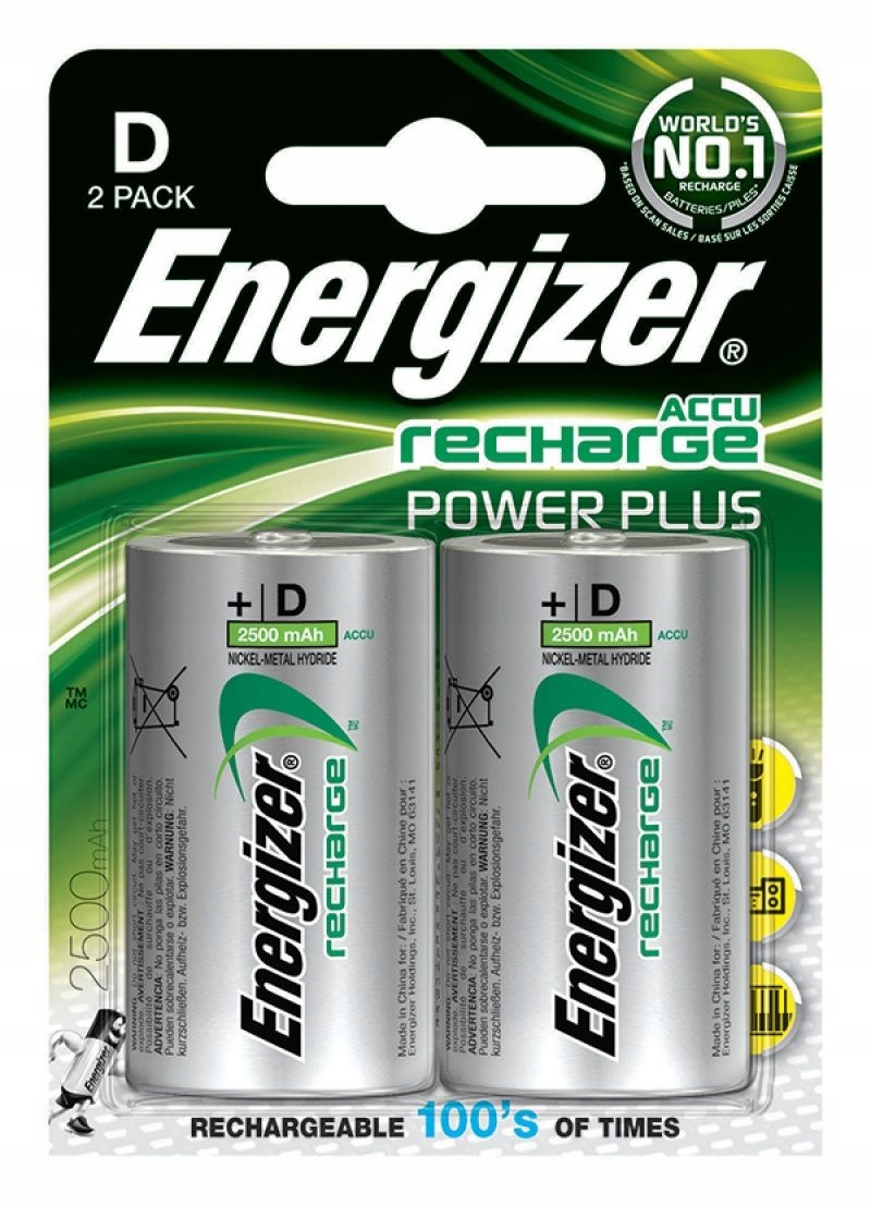 Akumulatorki Energizer HR20 2500mAh Power Plus x2