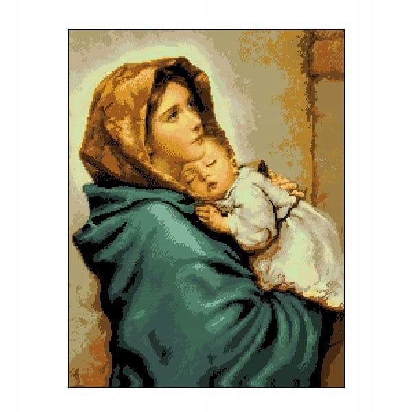 Kanva (9052) Madona z ulice 50x65 cm