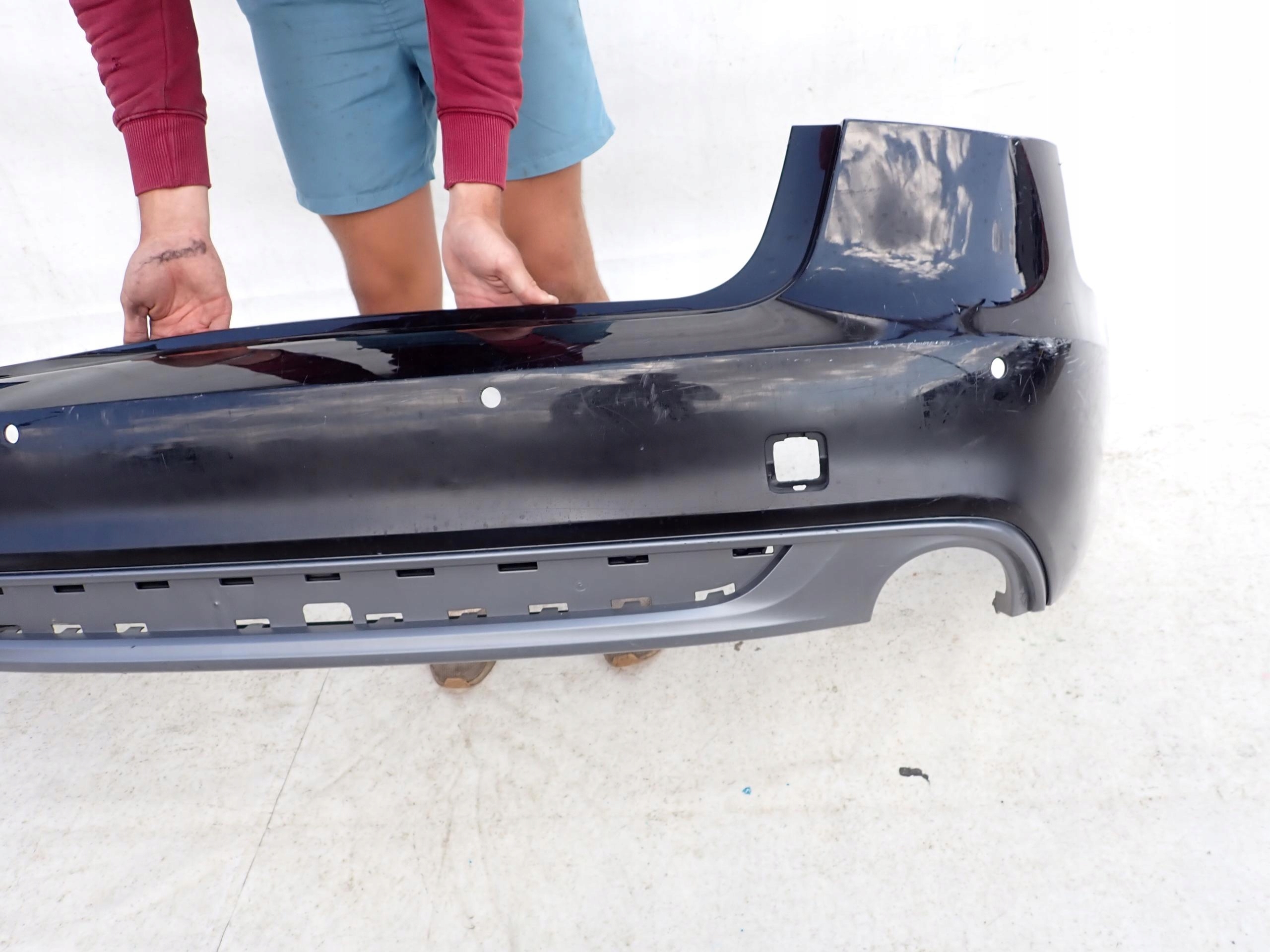 AUDI A6 C7 4G sedan S-LINE 11-14 bumper rear part PDC