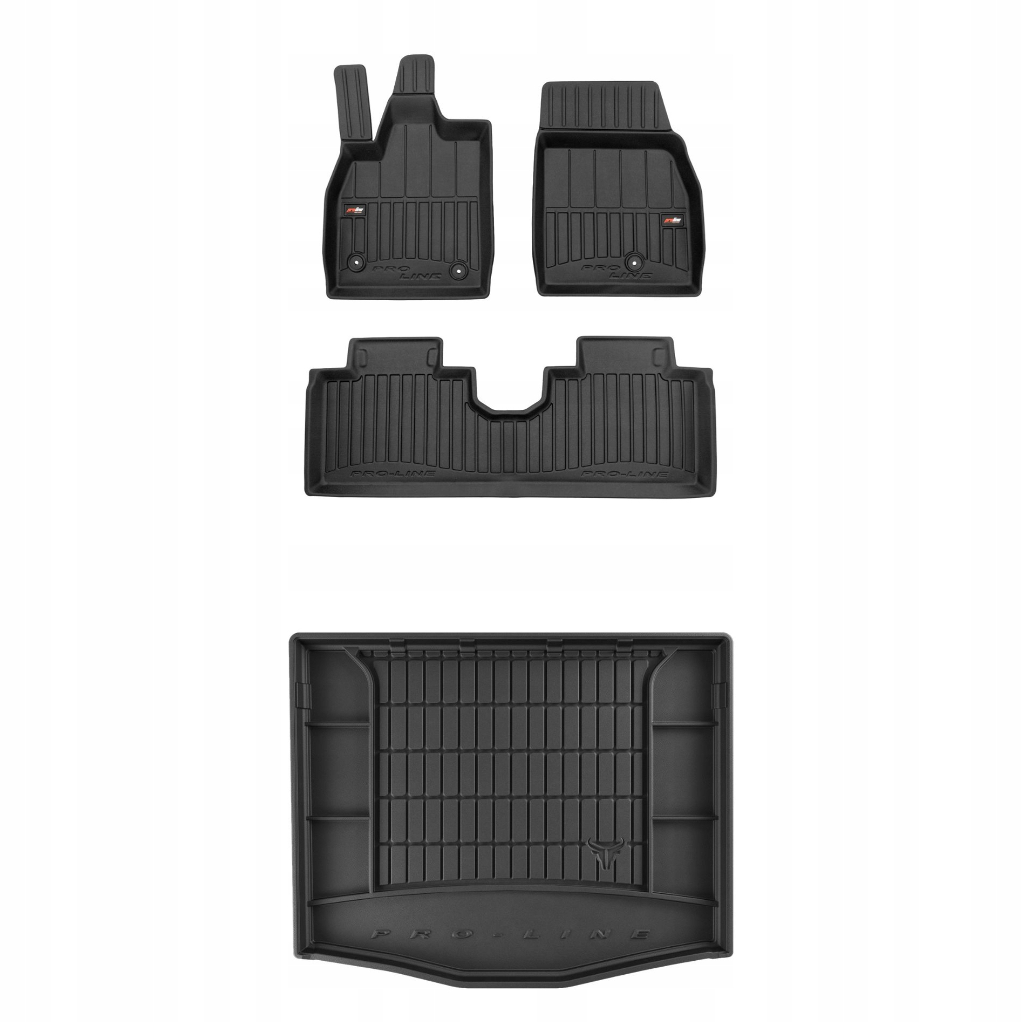 Sada gumových kobercov a rohoží pre Ford Mustang Mach-E od roku 2020