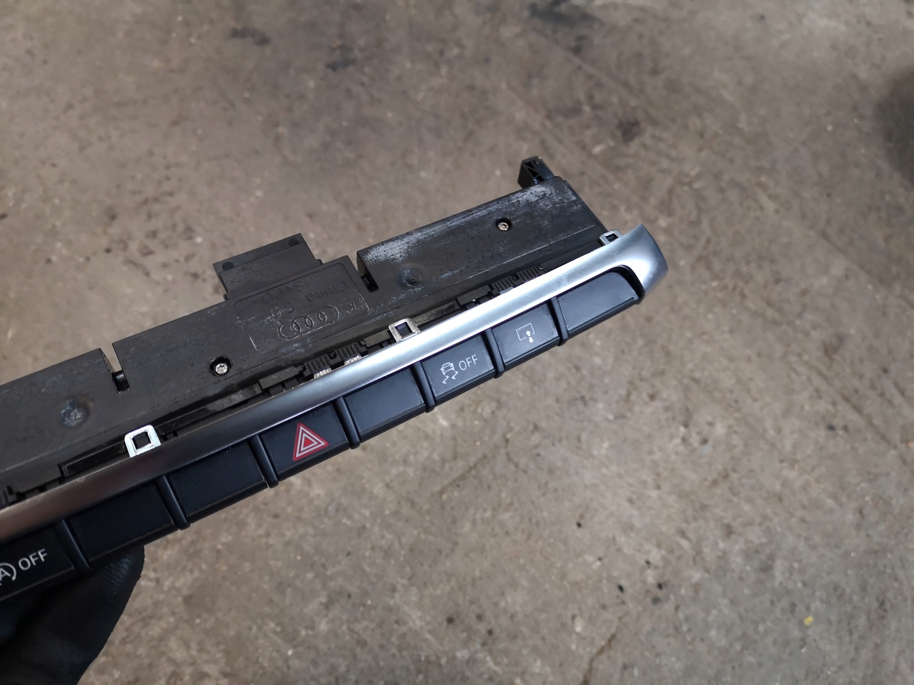 AUDI A3 8V PANEL des Schalter des warnblickschalters