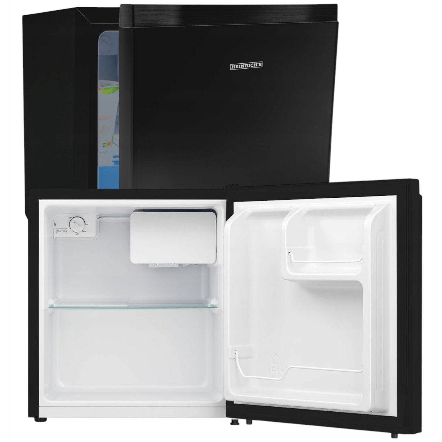 Lodówka Heinrichs Hkb 4188 Sw Czarna