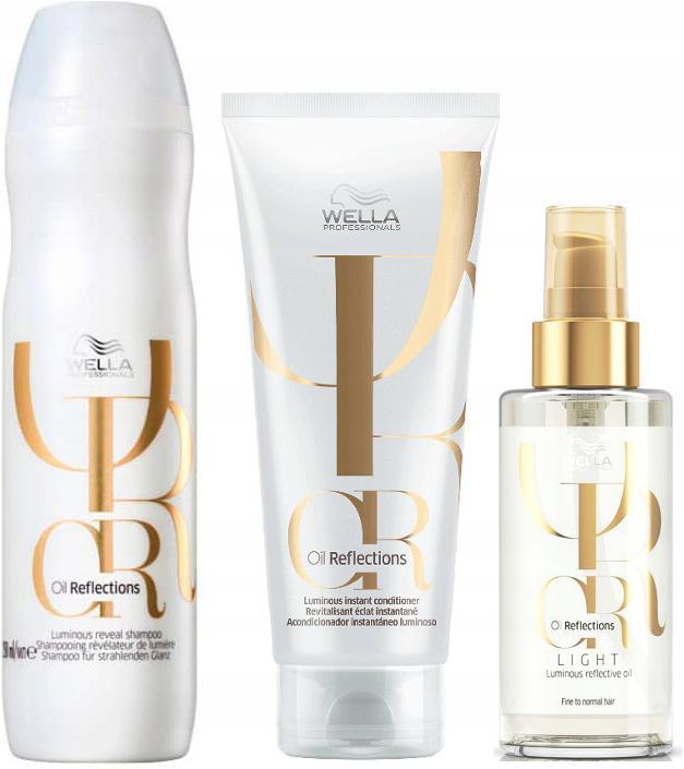 Wella Oil Reflections Šampon Kondicionér S Lehkým Olejem