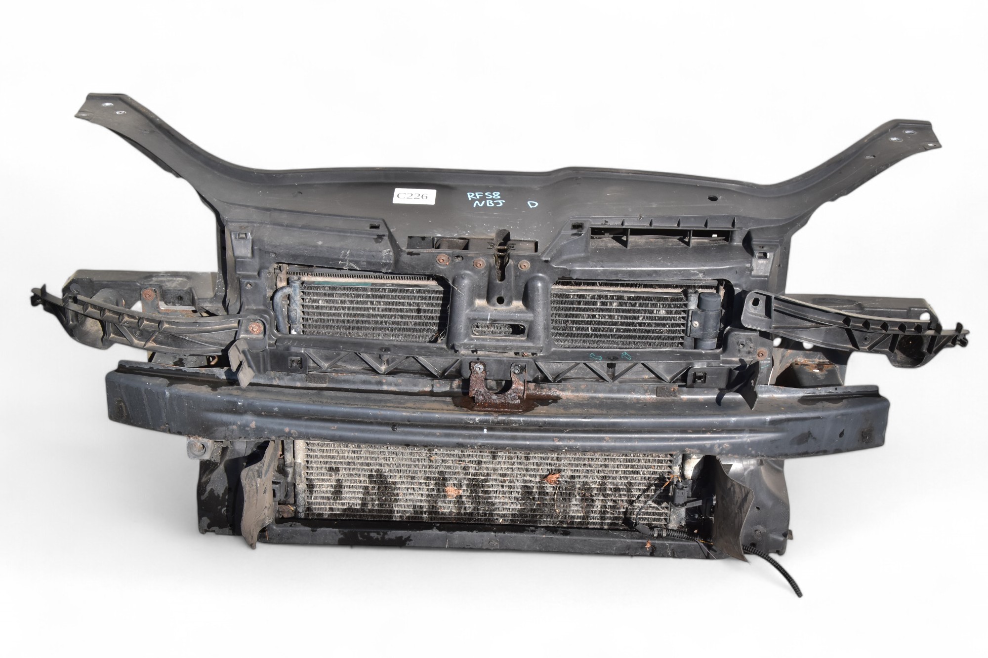 support panel for radiators pillar VOLKSWAGEN GOLF V 1.9 TDI 105KM BLS semi-automatic transmission