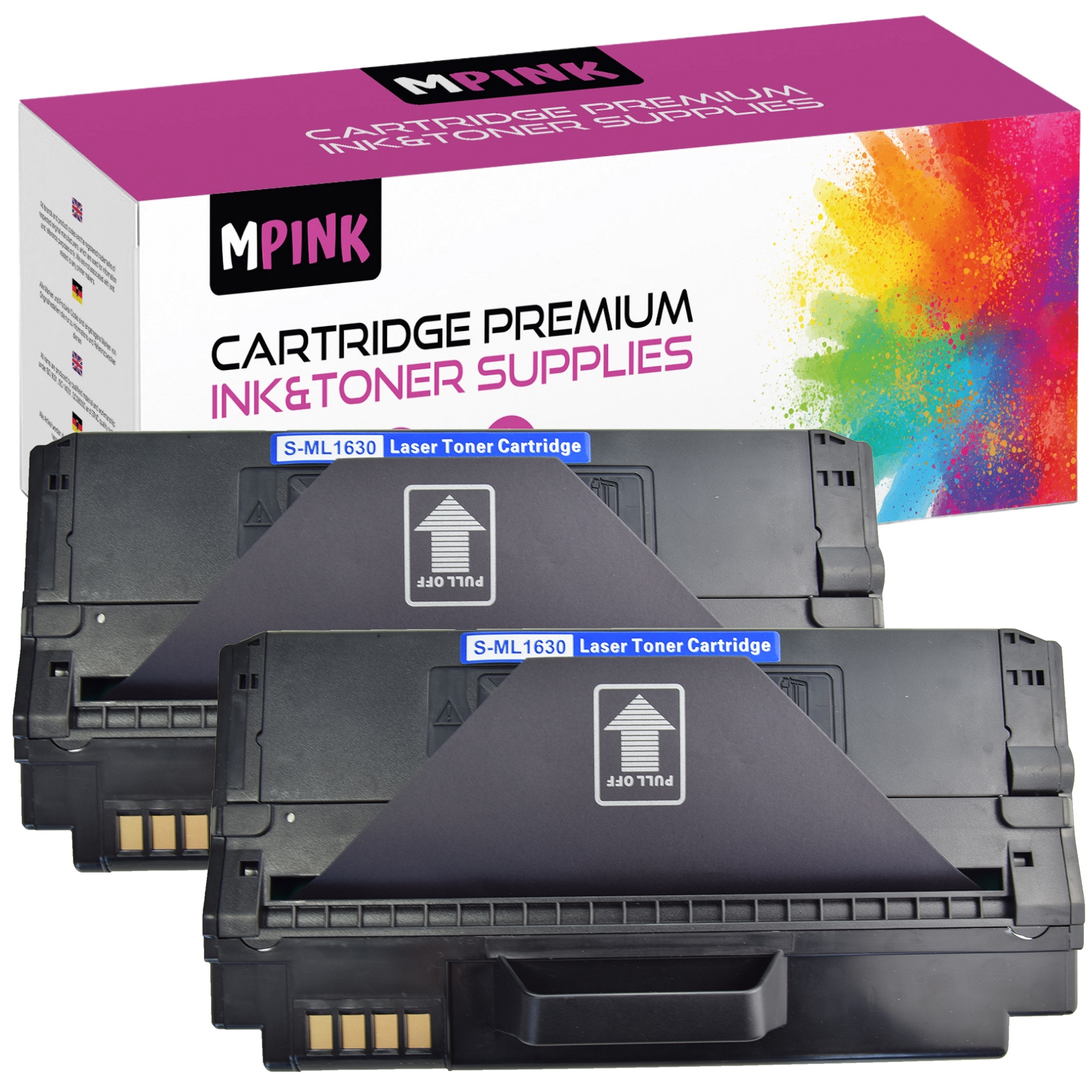 2X Toner pro Samsung ML-1630 ML-1630W SCX-4500 SCX-4500W
