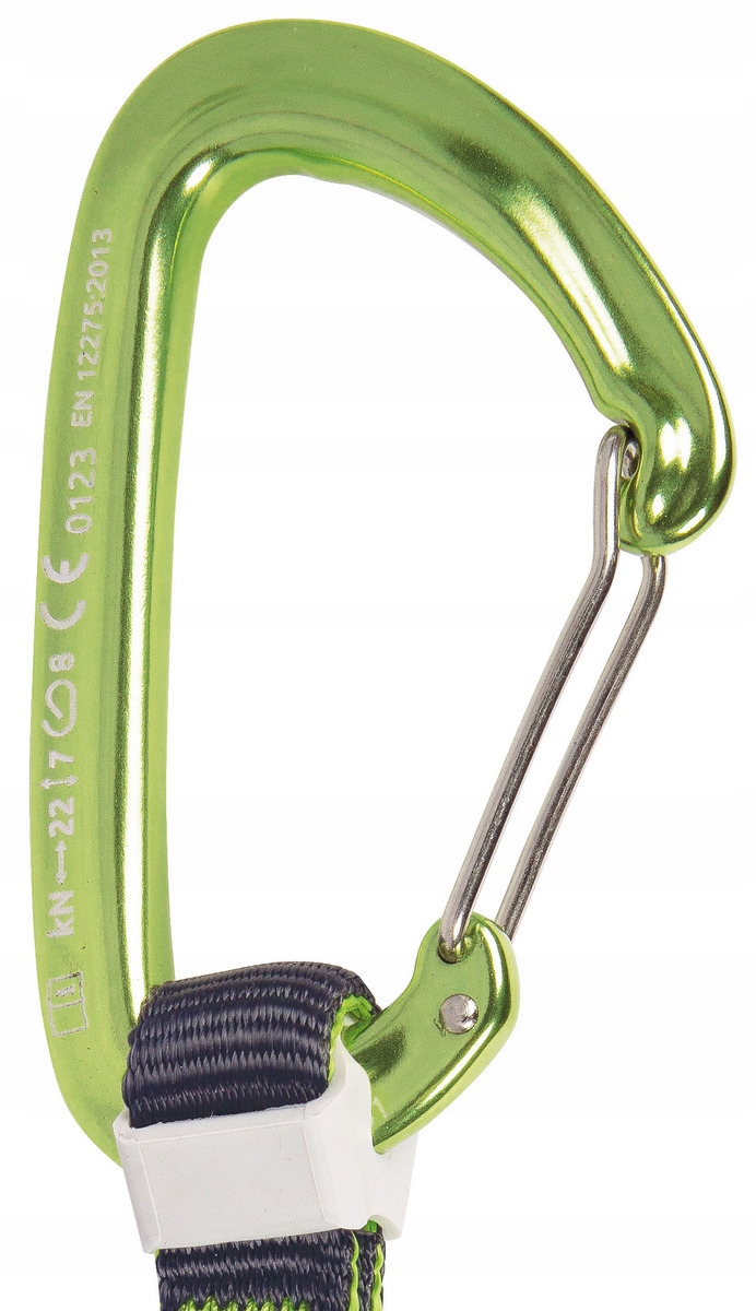 Orbit Wire karabinek kolor zielony Camp