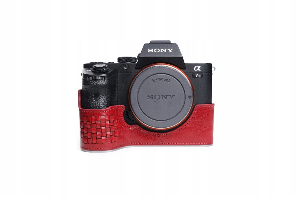 ELEGANCKIE ETUI POKROWIEC BORDOWY SKÓRZANY DO APARATU SONY A7II / A7RII