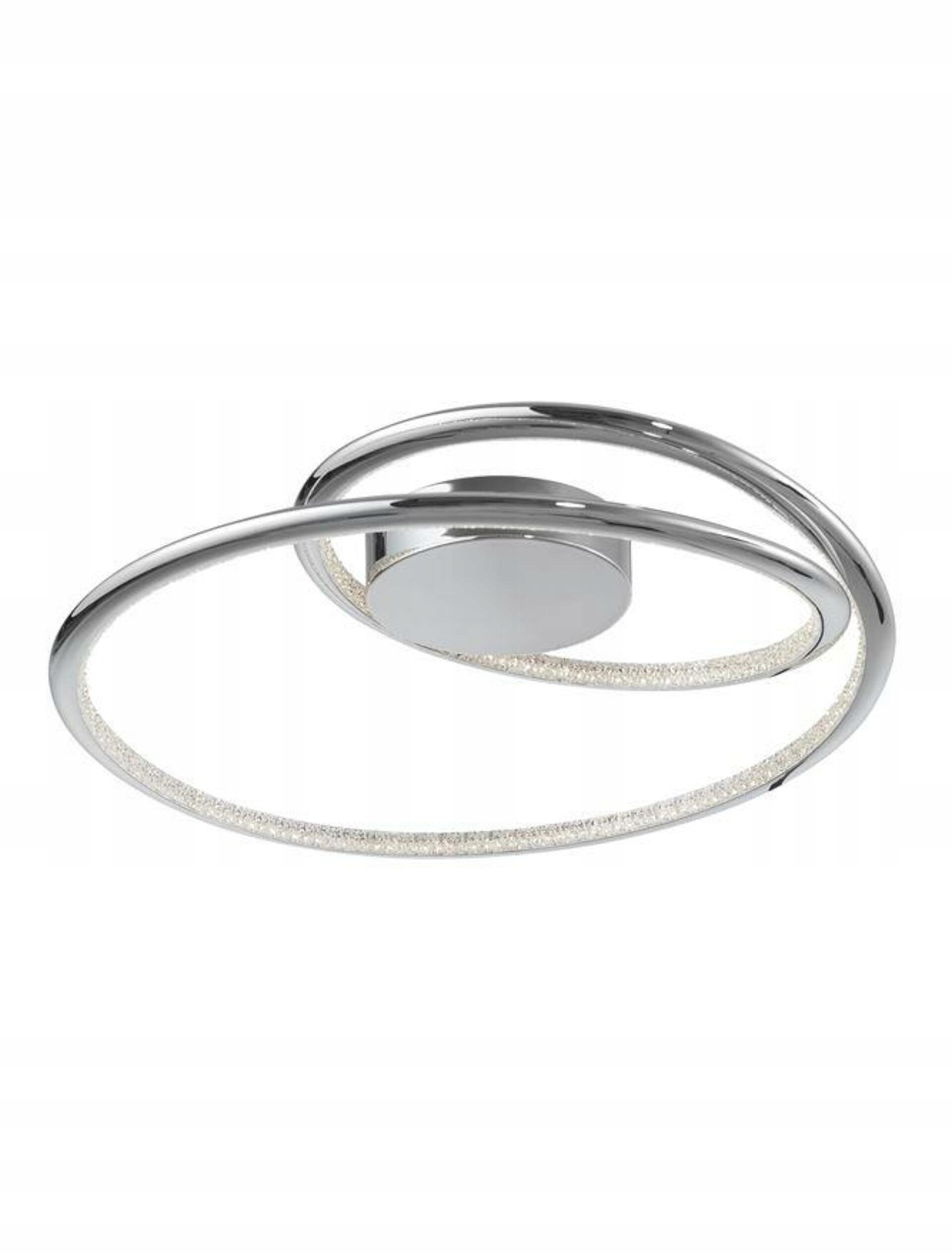 Nova Luce stropné svietidlo Plasencia chrómovaný hliník a akryl Led 27W 230V