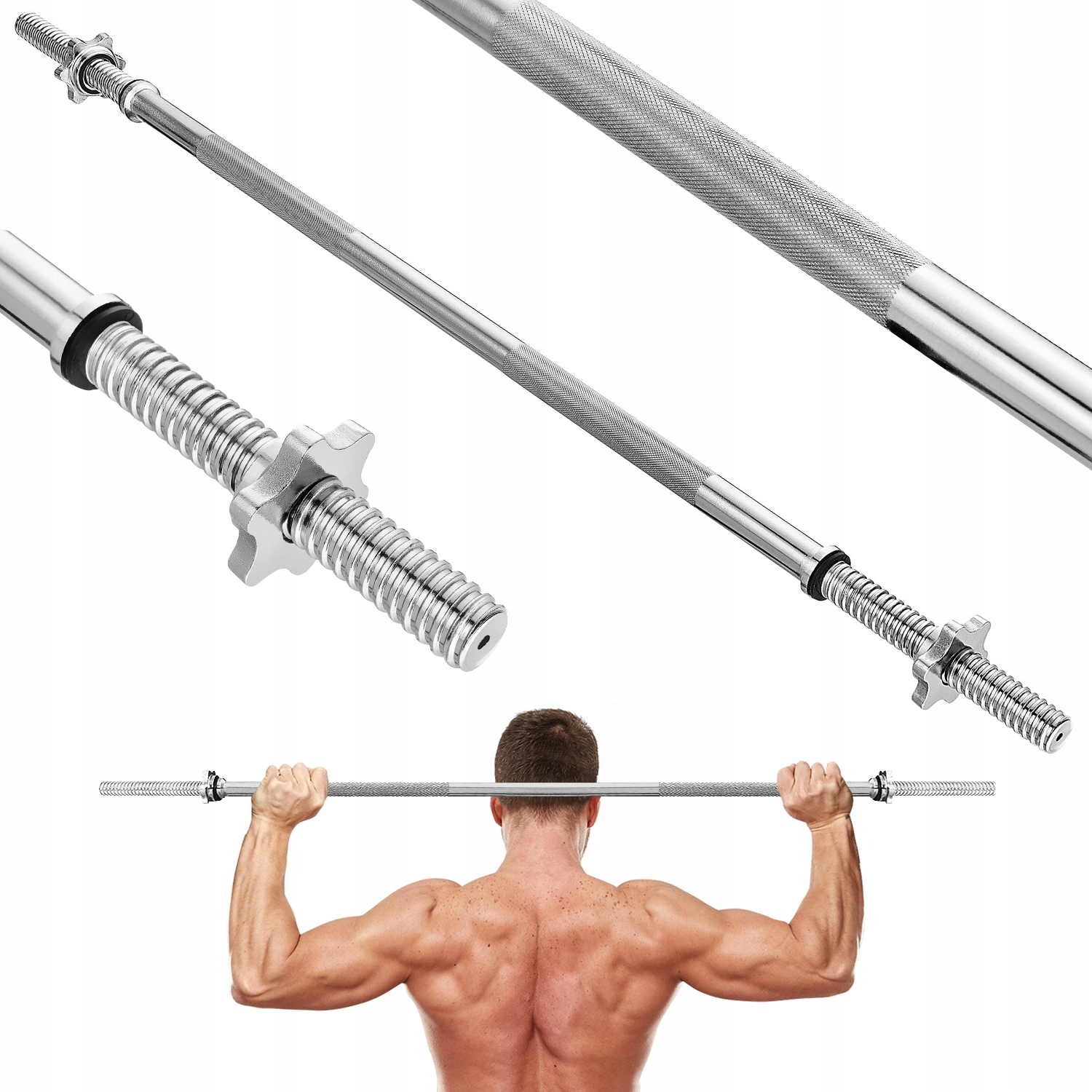 

Gryf Olimpijski Prosty 120CM 28MM Gymtek