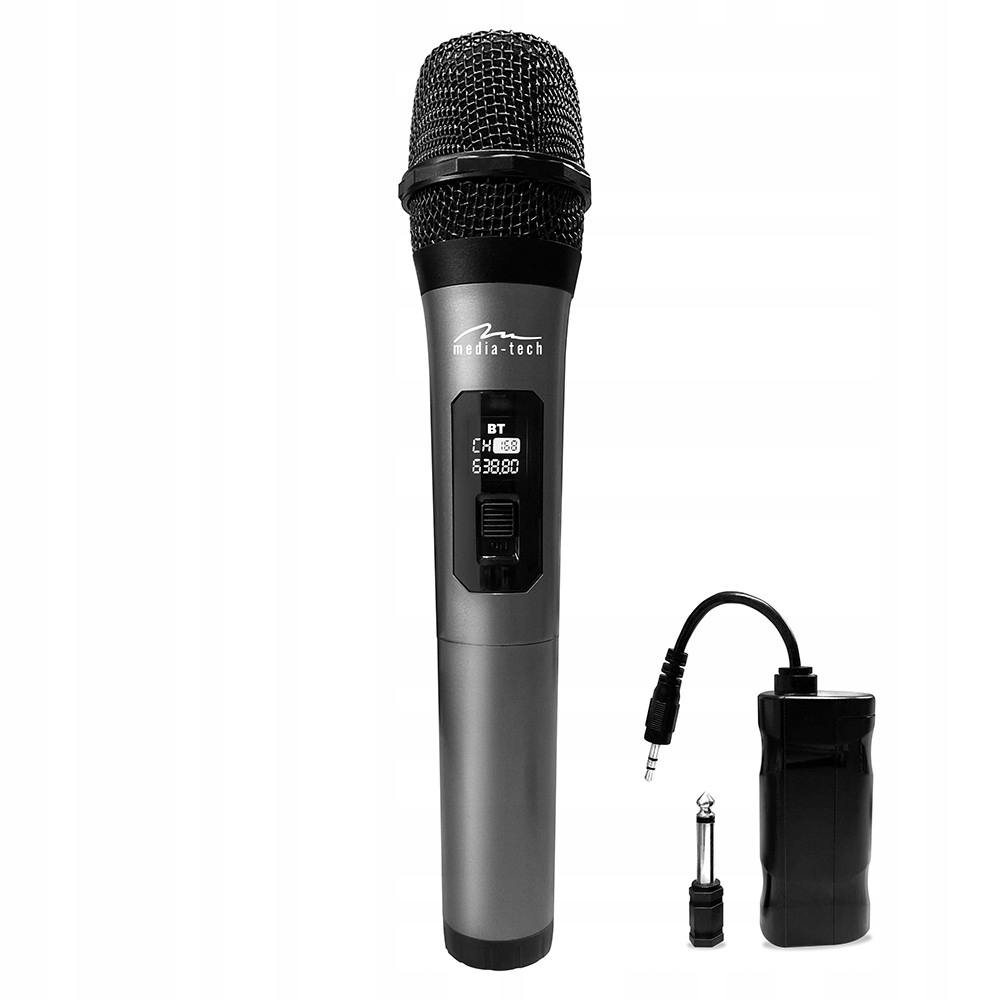 Media-tech Bezdrátový mikrofon MIC Hero Wireless MT398