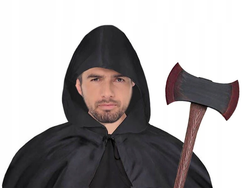 

Kostium Kat Egzekutor Śmierć Halloween XL 2el