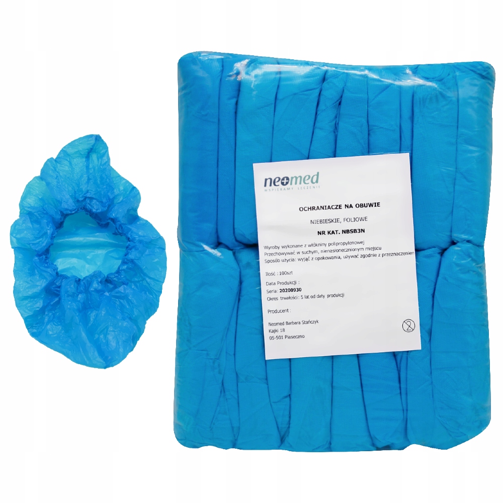 

Ochraniacze Na Obuwie Foliowe Buty Medyczne x100